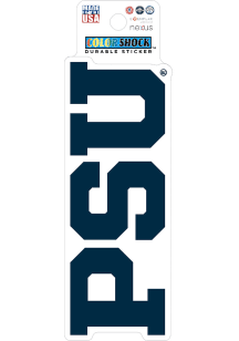 Penn State Nittany Lions Wordmark 3in Durable Stickers - Navy Blue