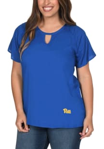 Pitt Panthers Womens White #DYEHARD LS Tee
