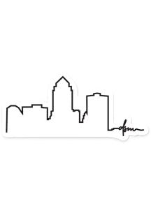 Des Moines Skyline Magnet