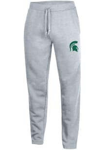 Gear for Sports Michigan State Spartans Mens Grey Big Cotton Slim Sweatpants
