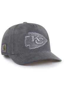 47 Kansas City Chiefs Carhartt Garment Dyed Hitch Adjustable Hat - Charcoal
