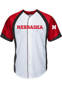 Nebraska Cornhuskers Button Front Jersey Big and Tall