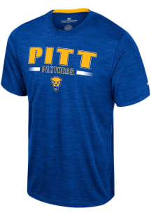 Colosseum Pitt Panthers Blue Team Style Short Sleeve T Shirt
