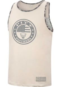 Pitt Panthers Mens Green Team Short Sleeve Tank Top