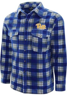 Pitt Panthers Mens Blue Team Light Weight Jacket
