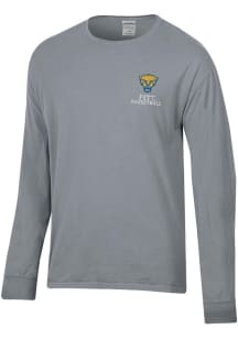Gear For Sports Pitt Panthers Grey Team Mens Basketball Long Sleeve T Shirt