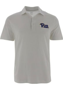 Gear For Sports Pitt Panthers Mens White Team Short Sleeve Polo