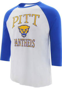 Blue 84 Pitt Panthers Blue Team Design Long Sleeve Fashion T Shirt