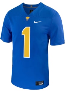 Pitt Panthers Blue Football Football Jersey