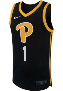 Pitt Panthers Black Team Mens Basketball Jersey