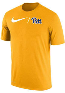Pitt Panthers Gold Team Short Sleeve T Shirt