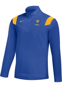 Nike Pitt Panthers Mens Blue Team Light Weight Jacket