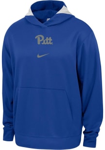 Nike Pitt Panthers Mens Blue Team Hood