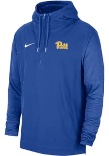 Nike Pitt Panthers Mens Blue Team Design Medium Weight Jacket