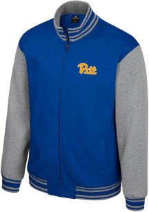 Colosseum Pitt Panthers Mens Blue Team Light Weight Jacket
