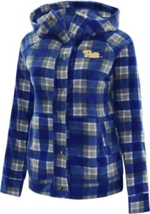 Pitt Panthers Womens Blue Team Design Light Weight Jacket