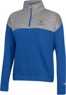 Champion Pitt Panthers Womens Blue Team Qtr Zip