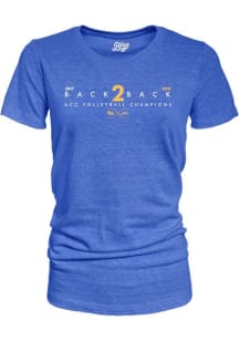 Pitt Panthers Womens Blue Team Short Sleeve T-Shirt