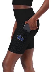 Pitt Panthers Womens Black Team Shorts