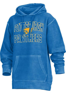 Pressbox Pitt Panthers Womens Blue Team Hooded Sweatshirt