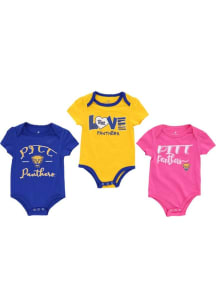 Pitt Panthers Baby Blue Team One Piece