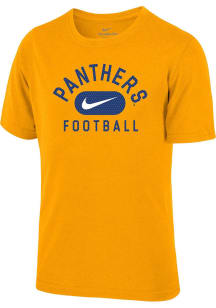 Nike Pitt Panthers Youth Gold Team Short Sleeve T-Shirt