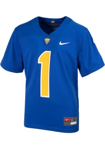 Pitt Panthers Youth Blue Team Design Football Jersey