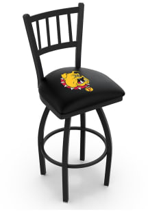 Ferris State Bulldogs Swivel Counter Pub Stool - Black