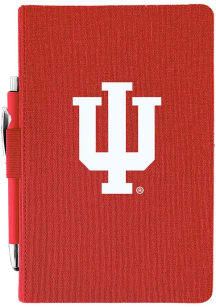 Indiana Hoosiers Pen Notebook and Folder - Red