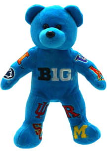 Big Ten Thematic All Over Bear Plush