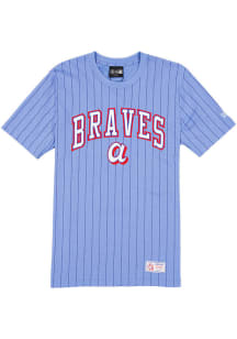 New Era Atlanta Braves Light Blue City Connect Short Sleeve Fashion T Shirt