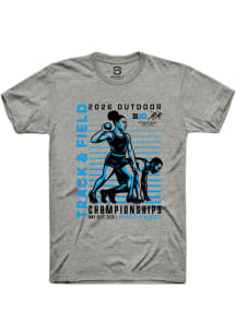 Summit Sportswear Big Ten Dark Grey 2026 Outdoor Track & Field Championships Short Sleeve T Shirt