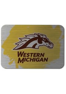 Western Michigan Broncos Paintsplash Aluminum Mousepad