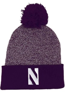 LogoFit Northwestern Wildcats Purple Rooney Mens Knit Hat
