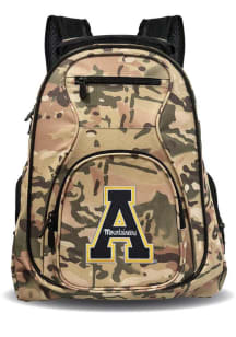 Appalachian State Mountaineers Black Premium Laptop Backpack
