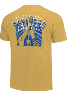Pitt Panthers Gold Wrestling Victory Short Sleeve T Shirt