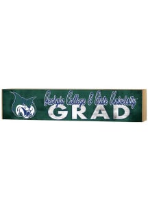 KH Sports Fan Georgia College Bobcats Grad graduation graphic Sign - Green