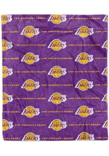 Los Angeles Lakers 50x60 Fleece Blanket - Purple
