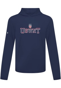 Levelwear USWNT Mens Navy Blue Anthem Journey Hood