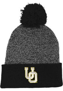 LogoFit Oregon Ducks Black Rooney Mens Knit Hat