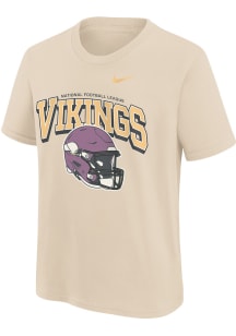 Nike Minnesota Vikings Youth White Nike Easy Lane Short Sleeve T-Shirt