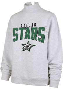 47 Dallas Stars Womens Grey Mock Arch Crew Sweatshirt