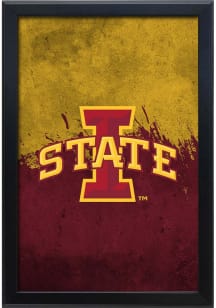 Iowa State Cyclones Snap Frame LED Sign - Black