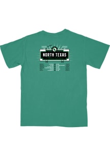 B-Unlimited North Texas Mean Green Green 2026 Football Schedule Short Sleeve T Shirt