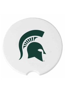 The Memory Company Michigan State Spartans 2 Pack Cork Car Coaster - Green