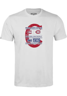 Levelwear Montreal Canadiens Youth White Richmond Jr Acumen Short Sleeve T-Shirt