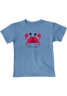 Blue 84 Maryland Toddler Blue Crab Short Sleeve T-Shirt