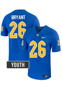 Allen Bryant Pitt Panthers Youth Blue  NIL Name And Number Football Jersey