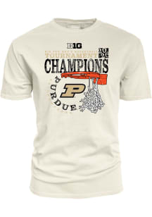 Blue 84 Purdue Boilermakers Ivory 2026 Big Ten Men's Basketball Tournament Champions Cut Nets Shor..