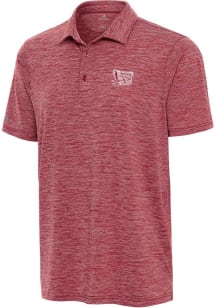 Antigua Oklahoma Sooners Mens Crimson Sprout Short Sleeve Polo